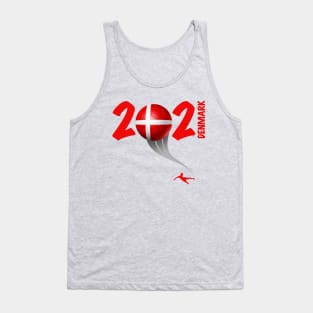 Denmark Euro Soccer 2021 Tank Top